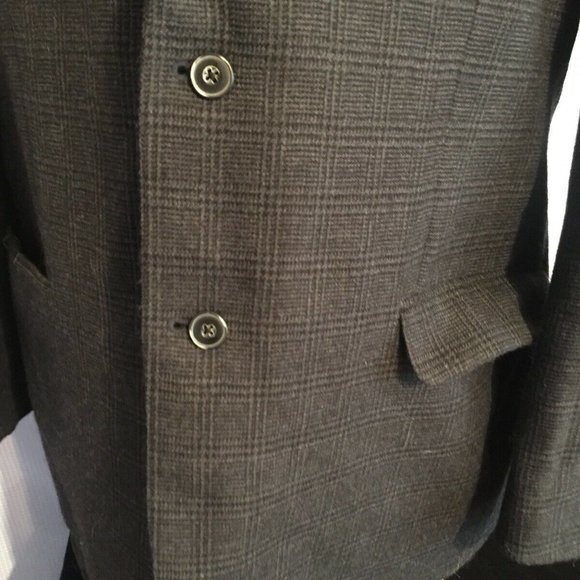 Jos A Bank 1905 48R B&T Vent Sport Coat 100% Wool - Picture 3 of 12